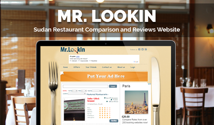 Sudan Restaurant Comparison and Reviews Website